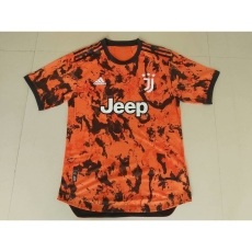 2021 Juventus second away game orange